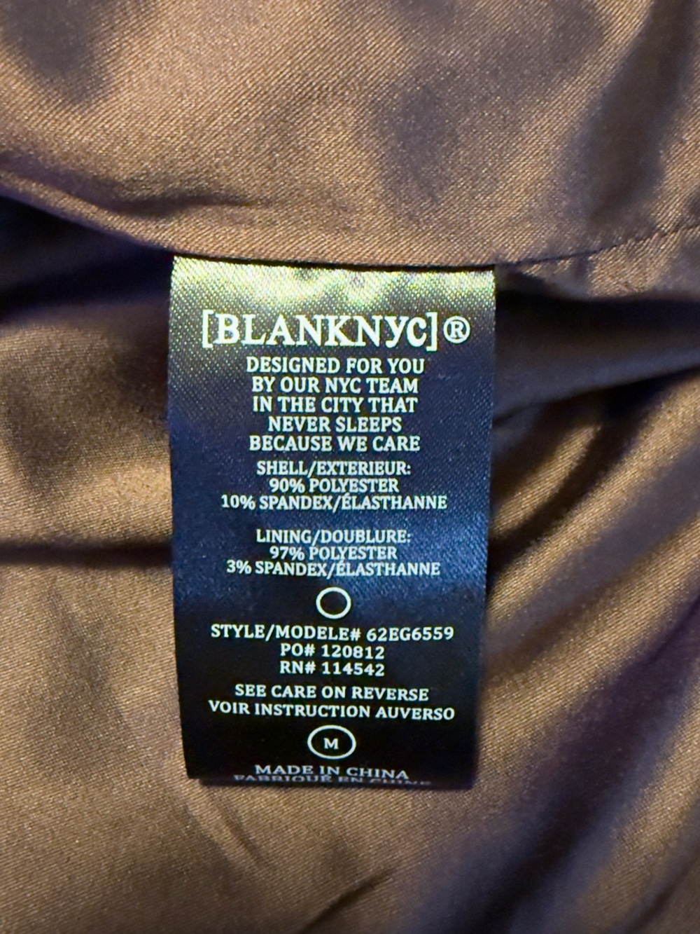 BLANKNYC Faux Suede Fringe Coat - Picture 6 of 6